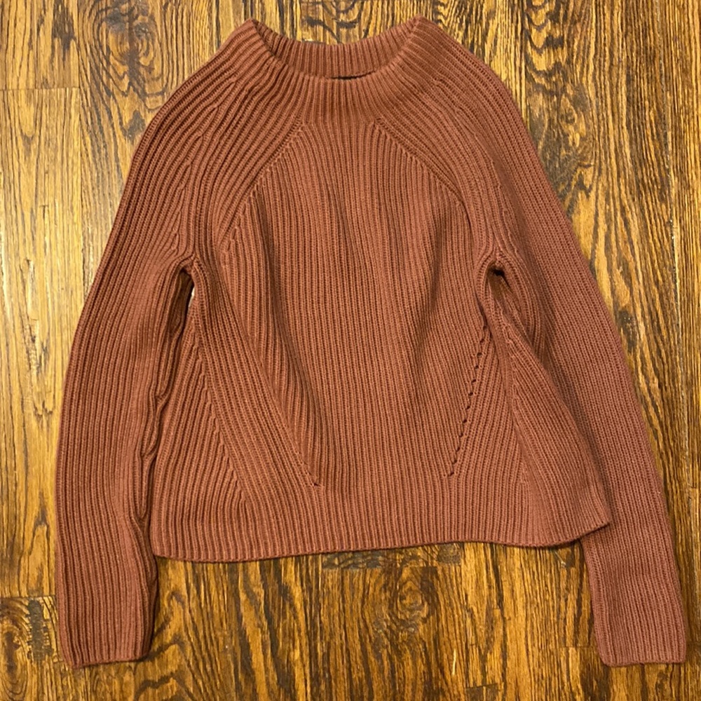 Athleta Rockland Ribbed Sweater